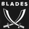 Ladies Blades Sword Tee B/W -Cheap Matchday Wardrobe Store 3239