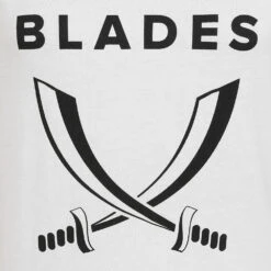 Ladies Blades Sword Tee W/B -Cheap Matchday Wardrobe Store 3242