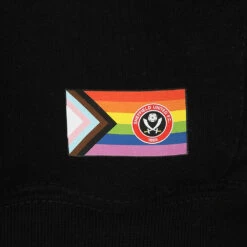 Rainbow Hoody Black -Cheap Matchday Wardrobe Store 3811