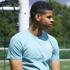 Crest Club Tee Teal -Cheap Matchday Wardrobe Store 3827