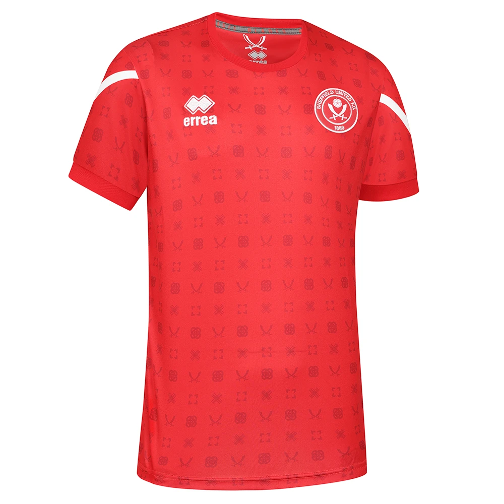 Junior Warm Up Jersey 22 R/W 6 Junior Warm Up Jersey 22 R/W - Image 4