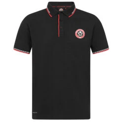 Rubber Full Crest Polo Black -Cheap Matchday Wardrobe Store 5568 62