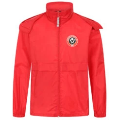 Kids Rain Jacket Red -Cheap Matchday Wardrobe Store 5600 22