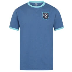 Retro Crest Tee Navy -Cheap Matchday Wardrobe Store 5958 239