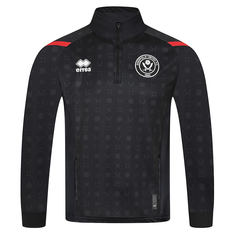 Adult Warm Up 1/4 Zip 22 B/R 4 Adult Warm Up 1/4 Zip 22 B/R - Image 2